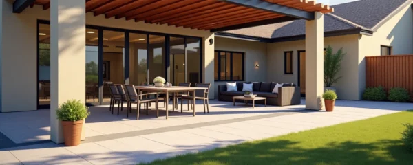 pergola sur-mesure pour un extérieur personnalisé